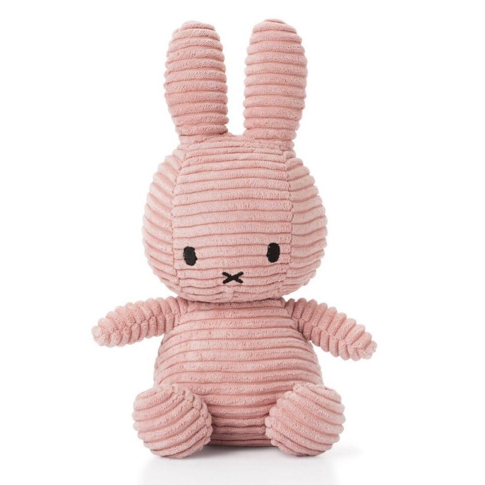 Miffy - pink corduroy soft toy | Scout & Co