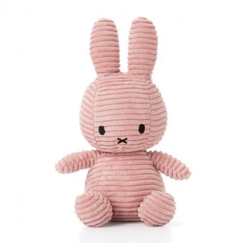 Miffy - pink corduroy soft toy - large | Scout & Co