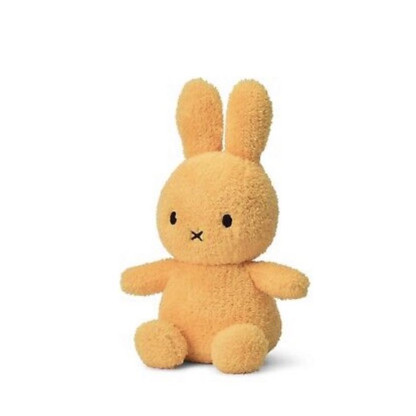 Miffy - yellow terry soft toy | Scout & Co