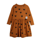 Mini Rodini - Basic hearts long-sleeved dress | Scout & Co