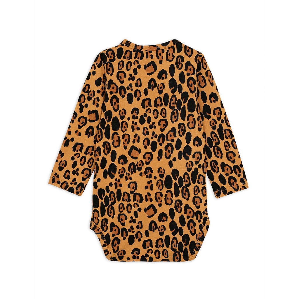 Mini Rodini - Basic leopard baby bodysuit | Scout & Co