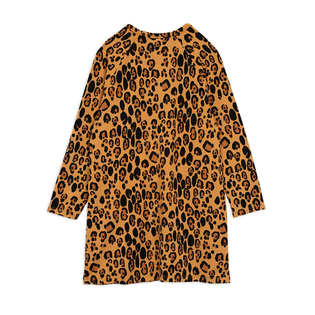 Mini Rodini - Basic leopard long-sleeved dress | Scout & Co