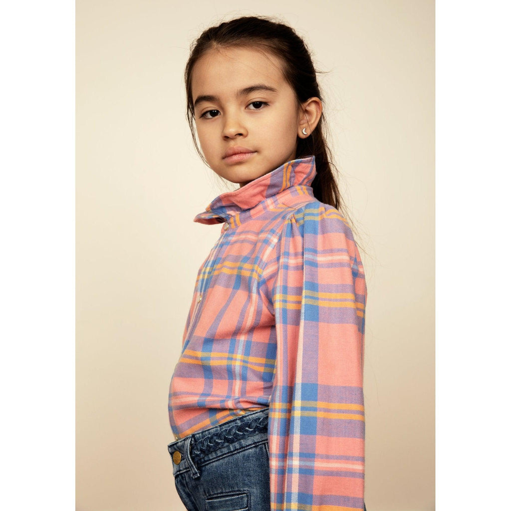 Mini Rodini - Flannel check woven blouse | Scout & Co