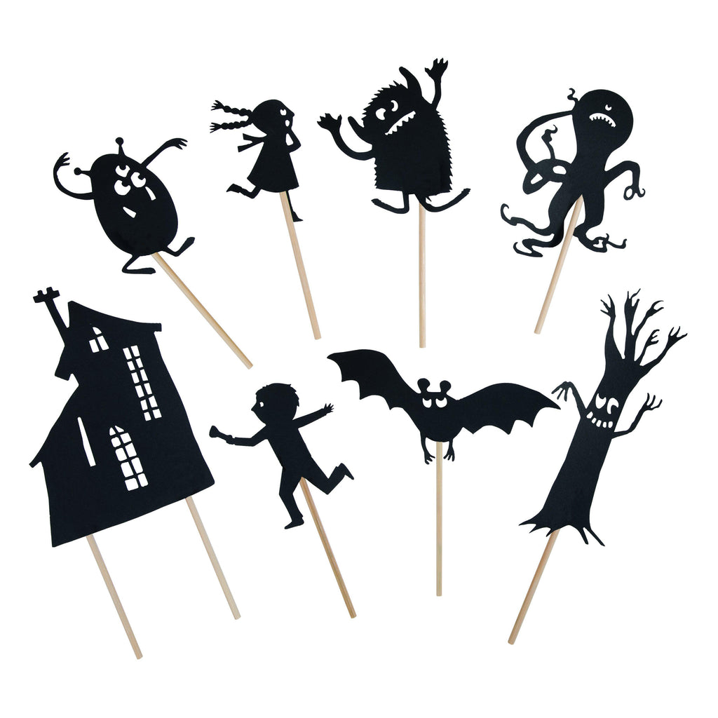 Moulin Roty - Glow-in-the-dark Scary shadow puppets | Scout & Co