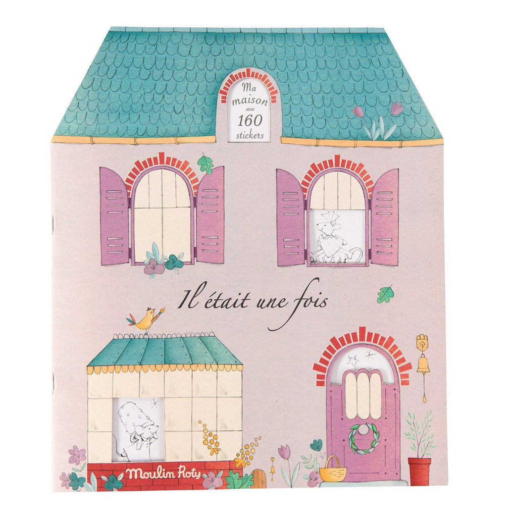 Moulin Roty - Il Etait Une Fois stickers and colouring book | Scout & Co