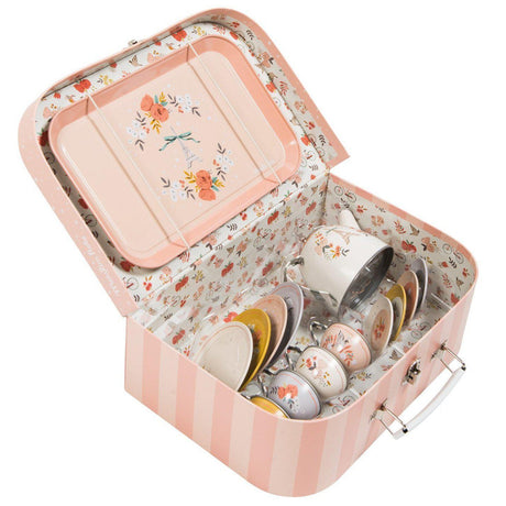 Moulin Roty - Les Parisiennes tea set suitcase | Scout & Co