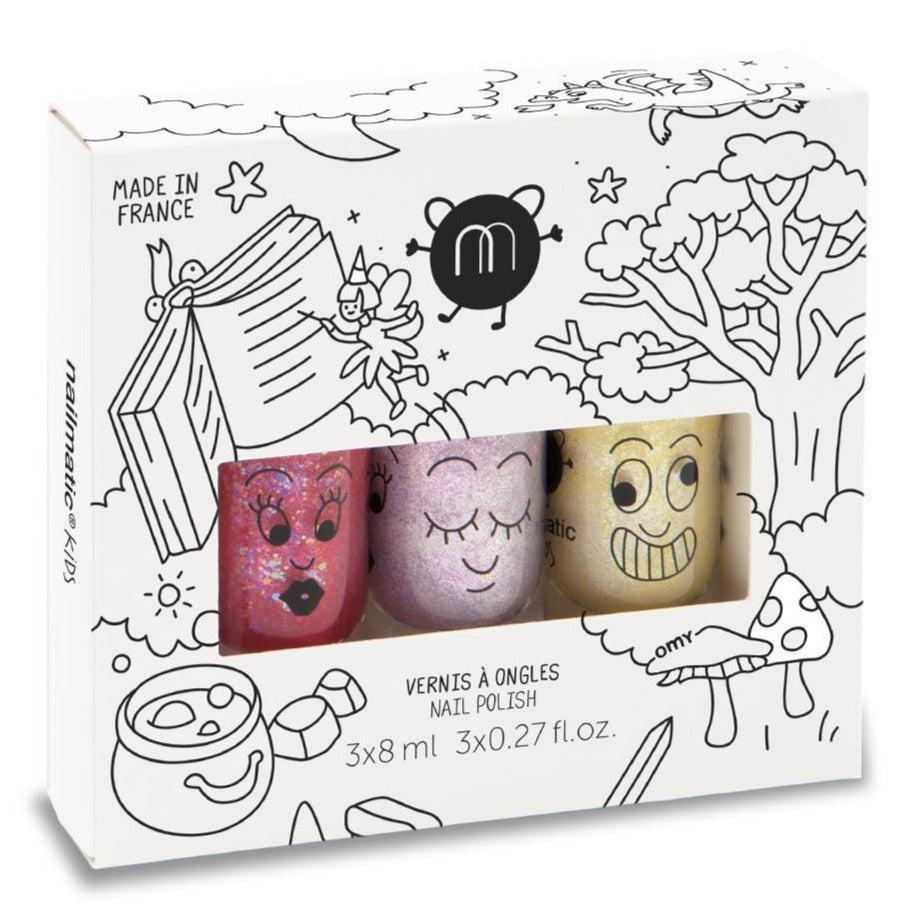 Nailmatic Kids - Magic Forest set of three nail polishes | Scout & Co