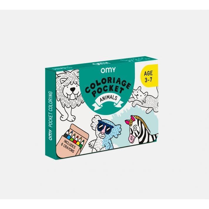 OMY - Pocket Colouring - Animals | Scout & Co