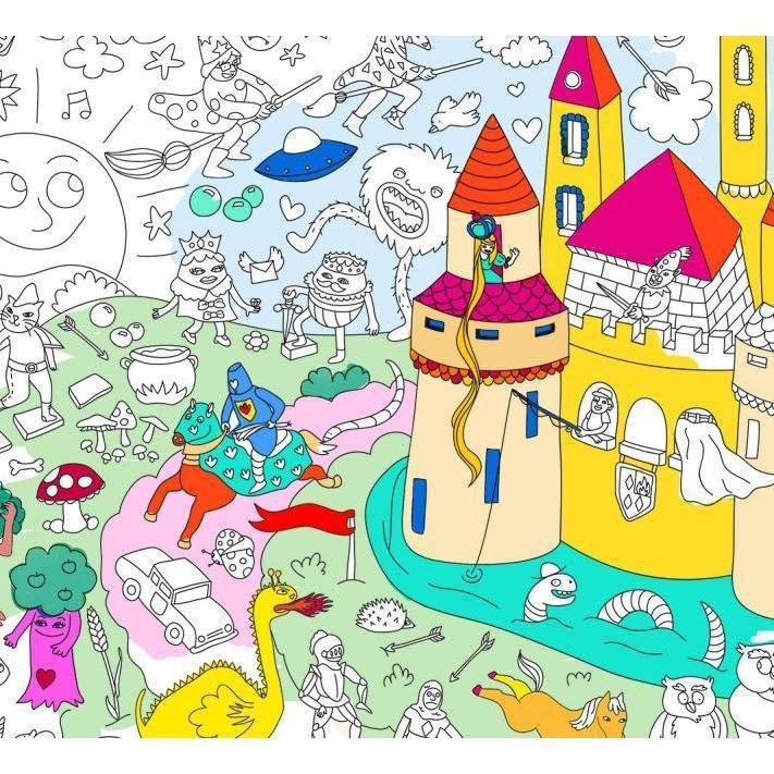 OMY - colouring poster - Magic | Scout & Co