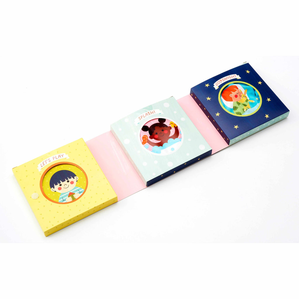 Baby's Busy Day baby books gift set | Scout & Co