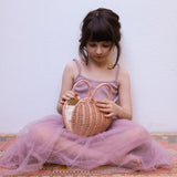 Olli Ella - Luvya rattan bag - rose | Scout & Co