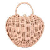 Olli Ella - Luvya rattan bag - rose | Scout & Co