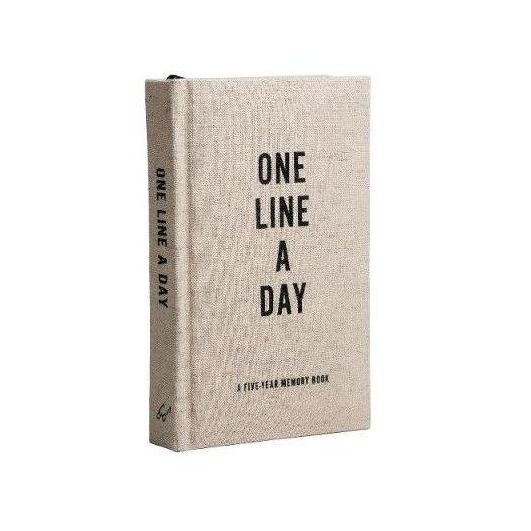 One Line A Day: canvas 5-year memory book | Scout & Co
