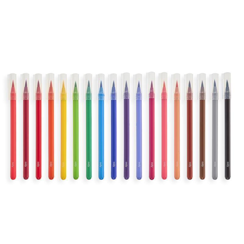 Ooly - Chroma Blends watercolour brush markers - set of 18 | Scout & Co