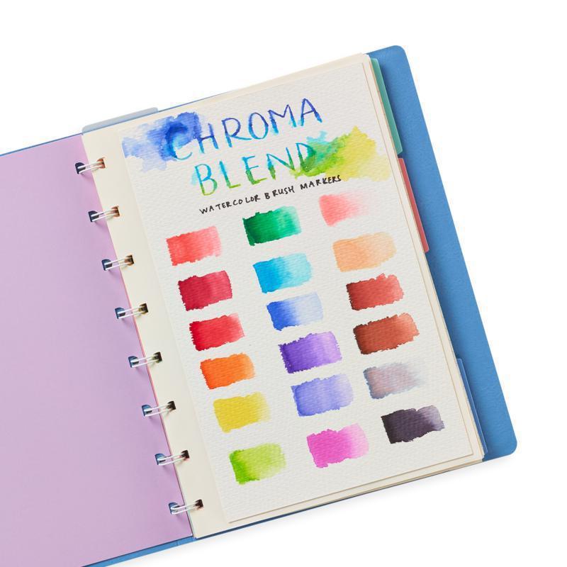 Ooly - Chroma Blends watercolour brush markers - set of 18 | Scout & Co