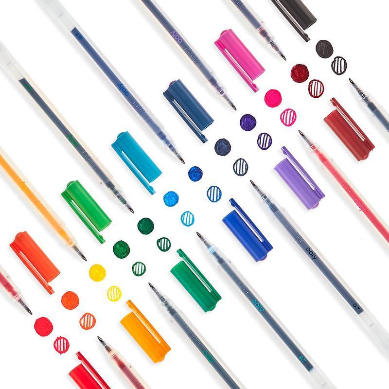 Ooly - Colour Luxe fine-tip gel pens - set of 12 | Scout & Co
