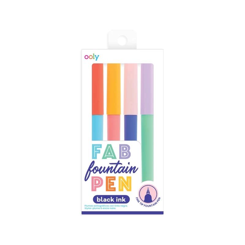 Ooly - Fab Fountain Pens - set of 4 | Scout & Co