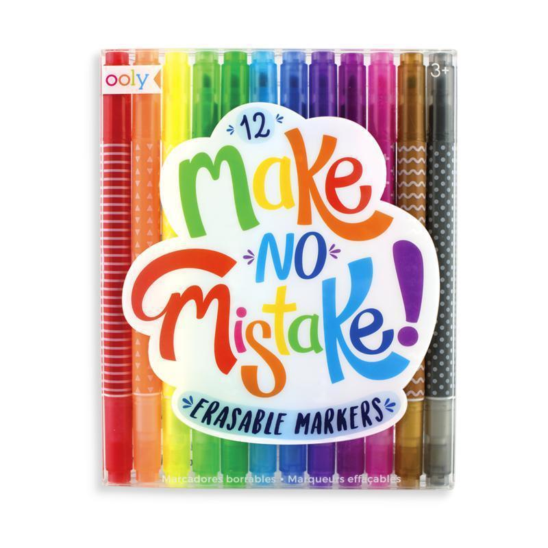 Ooly - Make No Mistake erasable markers - set of 12 | Scout & Co