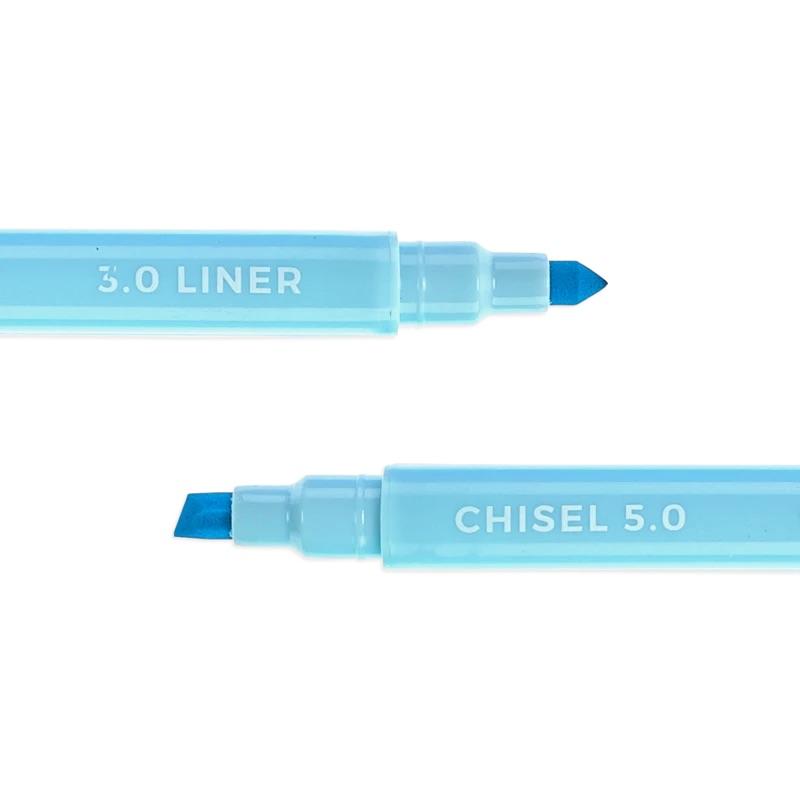 Ooly - Pastel Liners double-ended markers - set of 8 | Scout & Co