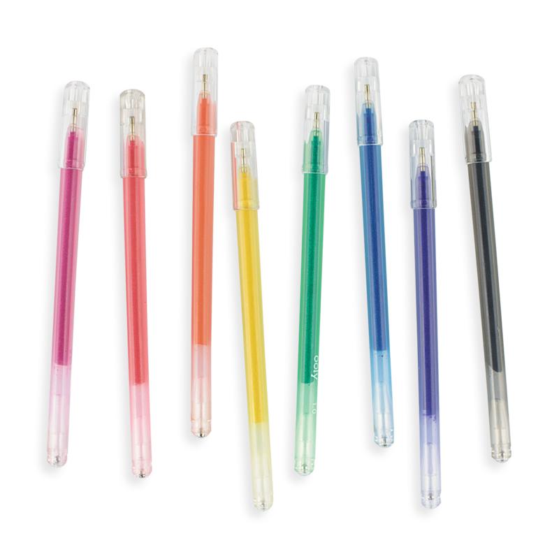 Ooly - Radiant Writers glitter gel pens - set of 8 | Scout & Co