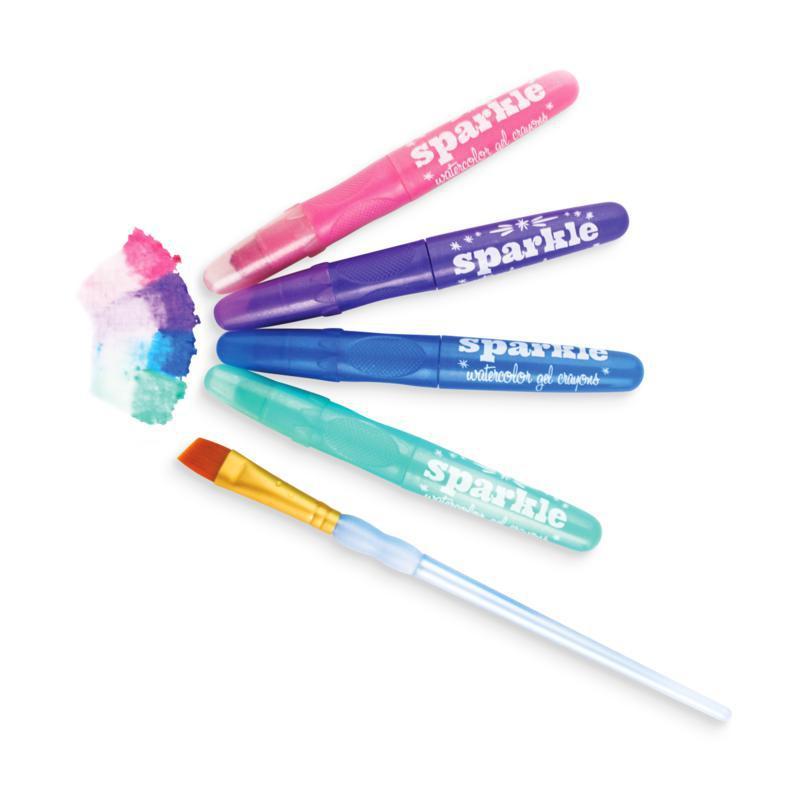 Ooly - Rainbow Sparkle watercolour gel crayons - set of 12 | Scout & Co