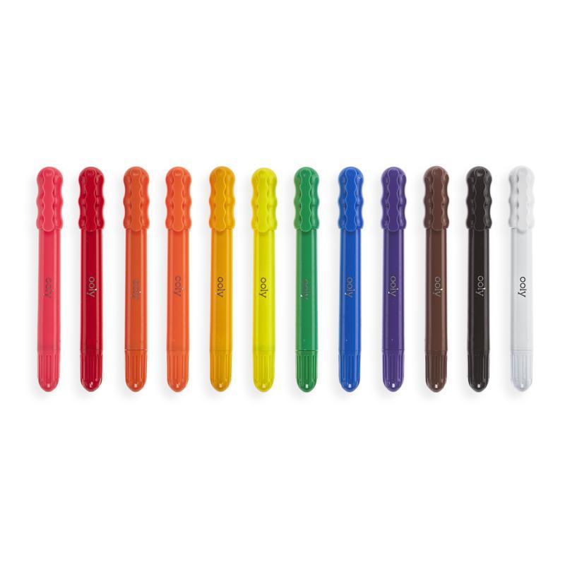 Ooly - Rainy Dayz gel crayons - set of 12 | Scout & Co