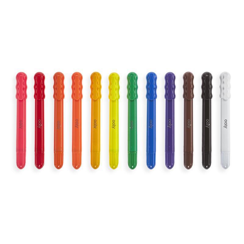 Ooly - Rainy Dayz gel crayons - set of 12 | Scout & Co