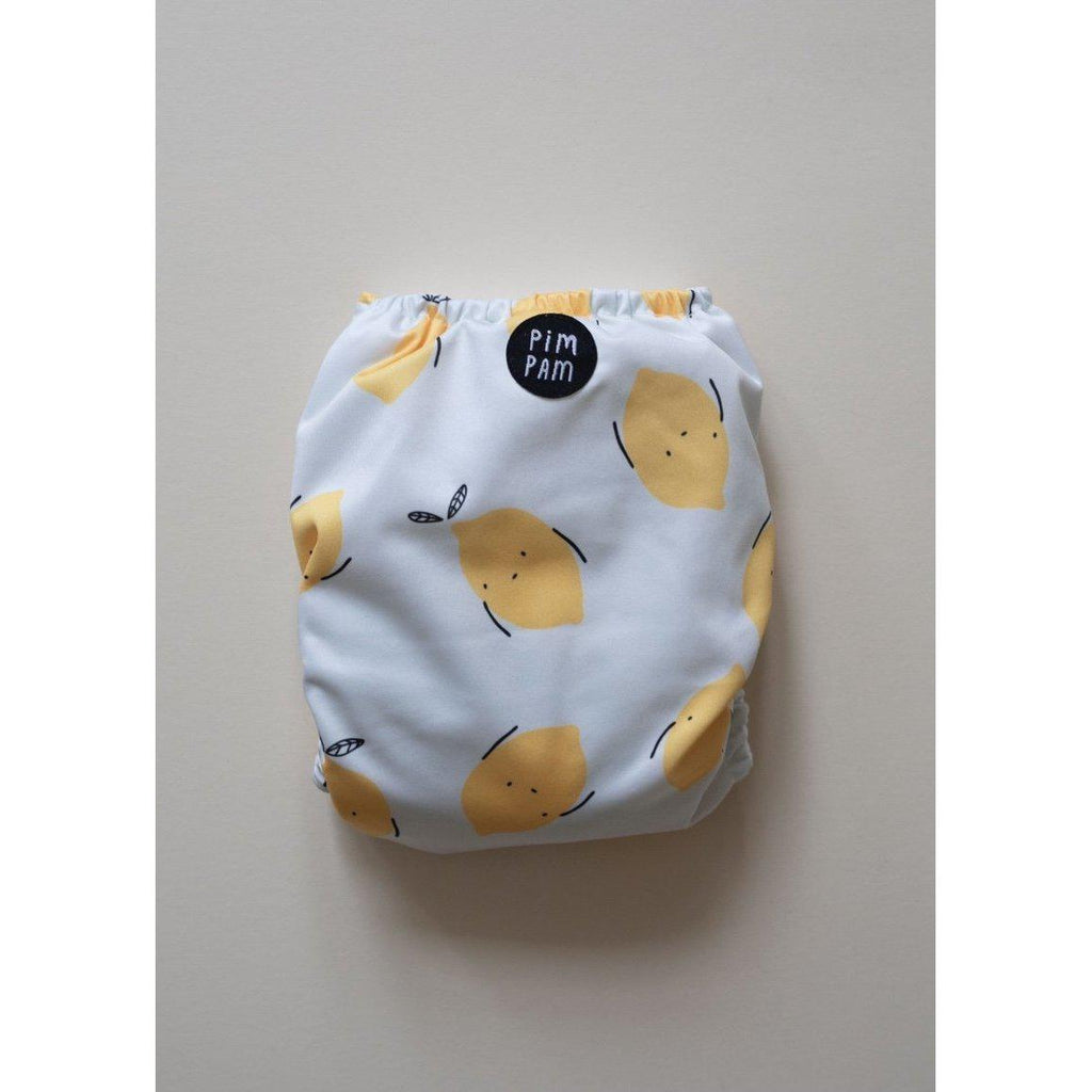 Pim Pam - Reusable nappy - Worried Lemons | Scout & Co