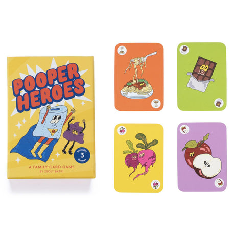 Pooper Heroes: a family card game - Zsolt Batki | Scout & Co