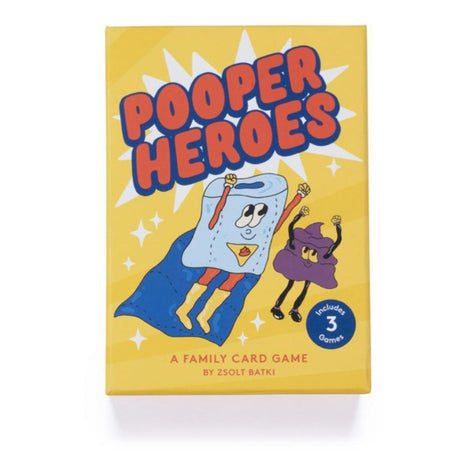 Pooper Heroes: a family card game - Zsolt Batki | Scout & Co
