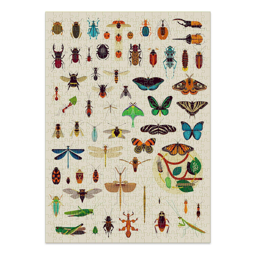 Poppik - Insects 500-piece jigsaw puzzle | Scout & Co