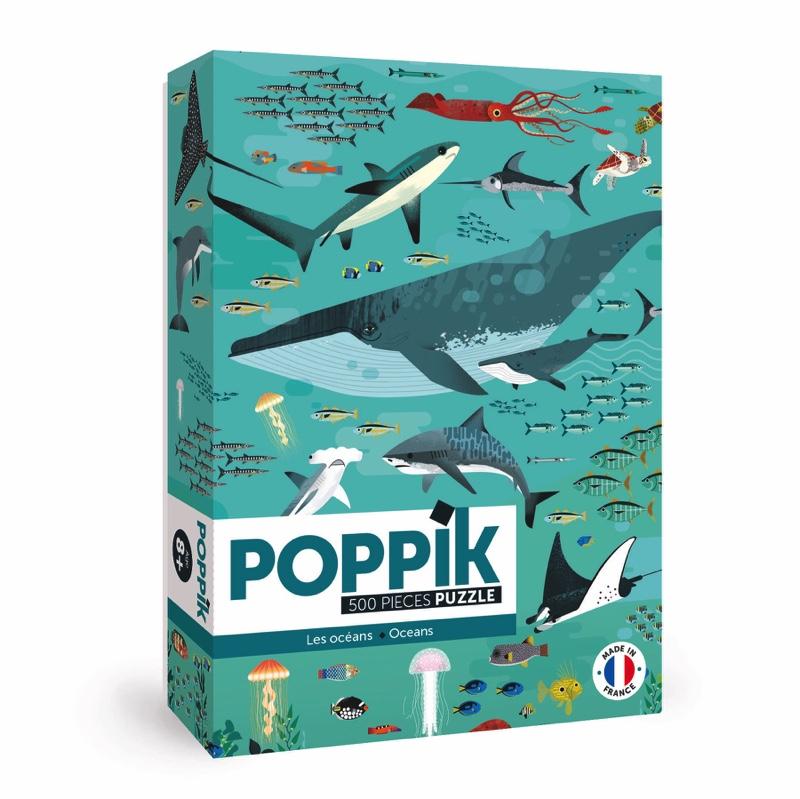 Poppik - Ocean 500-piece jigsaw puzzle | Scout & Co