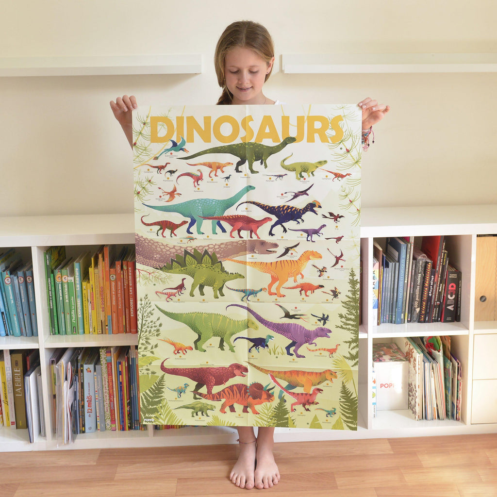 Poppik - Sticker Poster - Dinosaurs | Scout & Co
