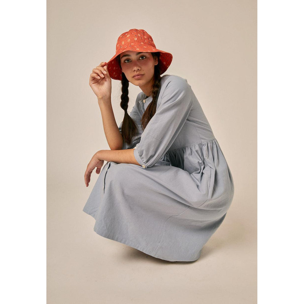 Sideline - Bella hat - orange print - women | Scout & Co
