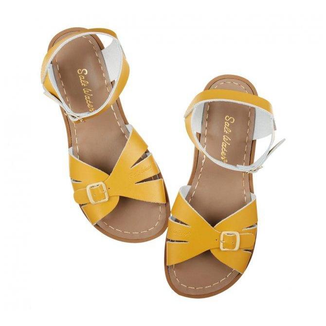 Saltwater Classic Sandals - Mustard - Adult | Scout & Co