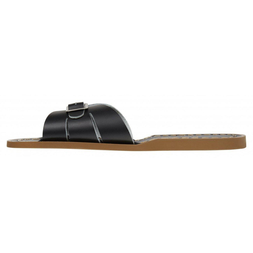 Saltwater Classic Slide Sandals - Black - Adult | Scout & Co