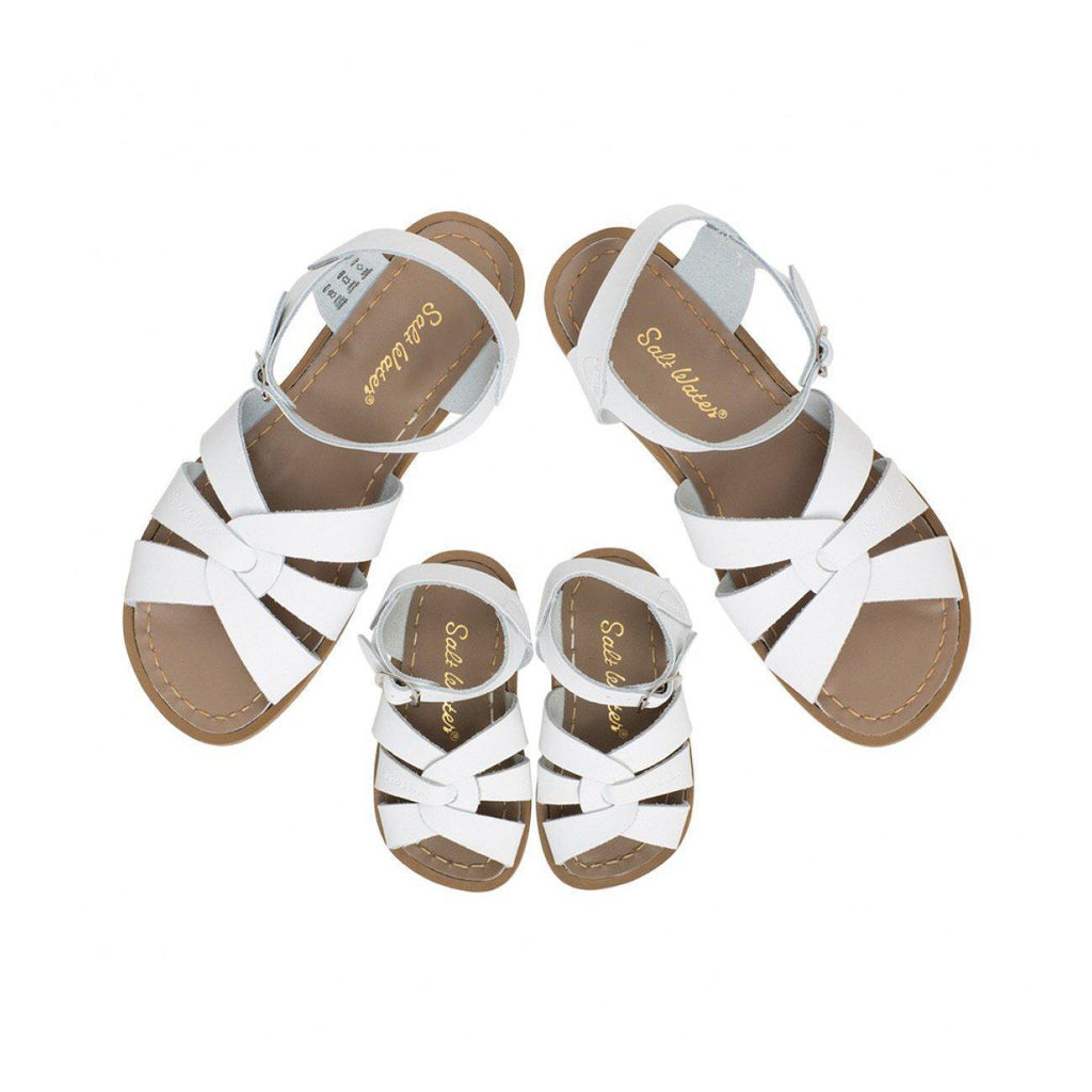 Saltwater Original Sandals - White - Kids | Scout & Co