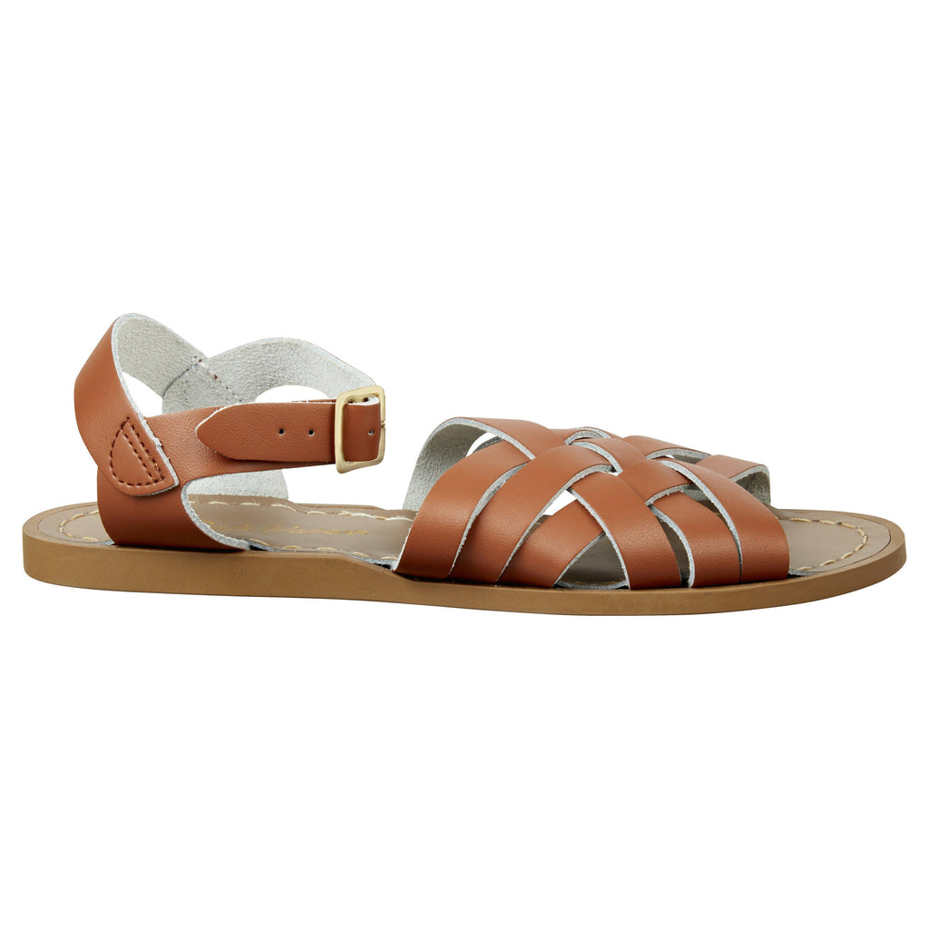 Saltwater Retro Sandals - Tan - Adult | Scout & Co