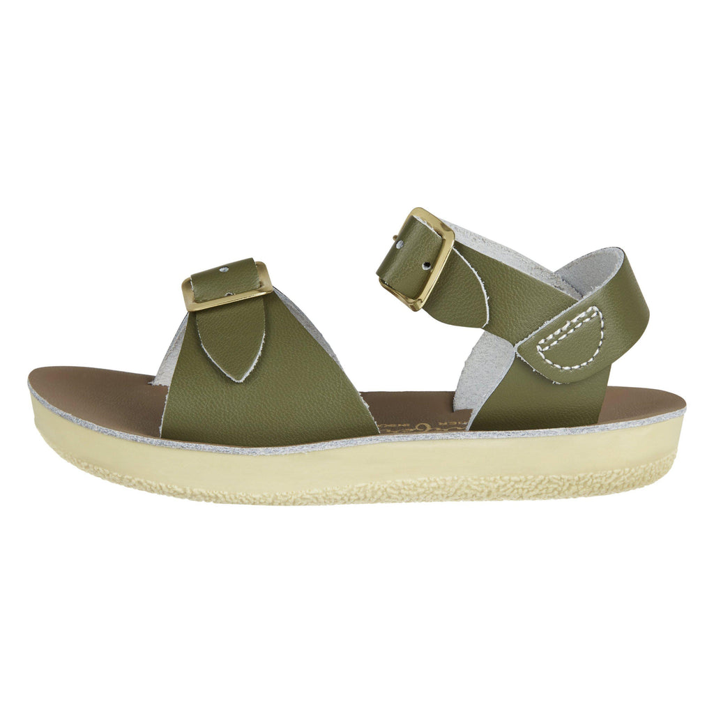 Saltwater Surfer Sandals - Olive - Kids | Scout & Co
