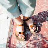 Saltwater Surfer Sandals - Tan - Kids | Scout & Co
