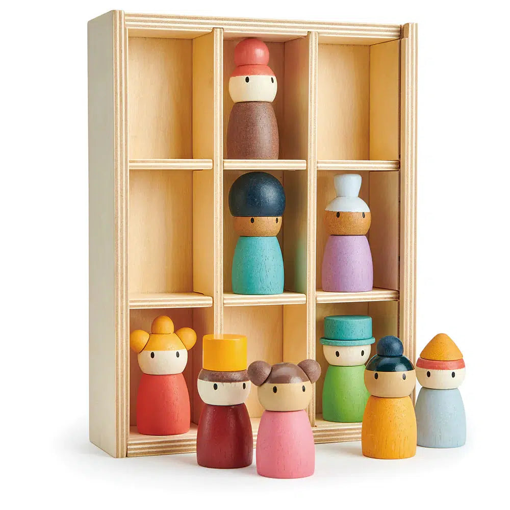 Tenderleaf Toys - Happy Folk Hotel wooden play set | Scout & Co