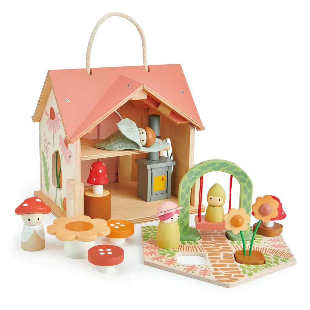 Tenderleaf Toys - Rosewood Cottage wooden play set | Scout & Co