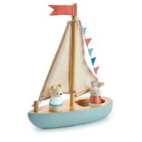 Tenderleaf Toys - Sailaway Boat wooden play set | Scout & Co