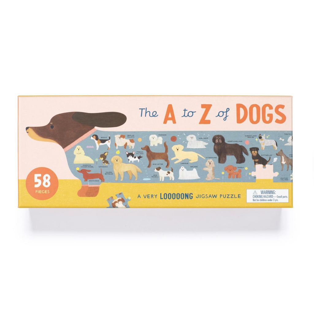 The A to Z of Dogs: A Very Looooong Jigsaw Puzzle - Seungyoun Kim | Scout & Co