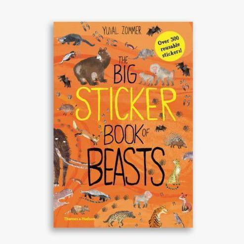 The Big Sticker Book Of Beasts - Yuval Zommer | Scout & Co