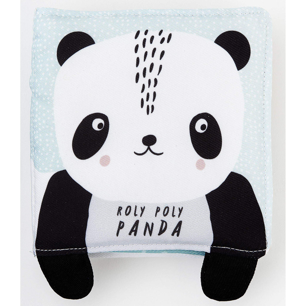 Wee Gallery: Roly Poly Panda baby cloth book | Scout & Co