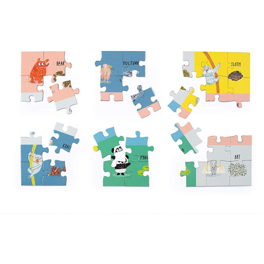 Who Did This Poo? 100-piece jigsaw puzzle - Aidan Onn & Claudia Boldt | Scout & Co