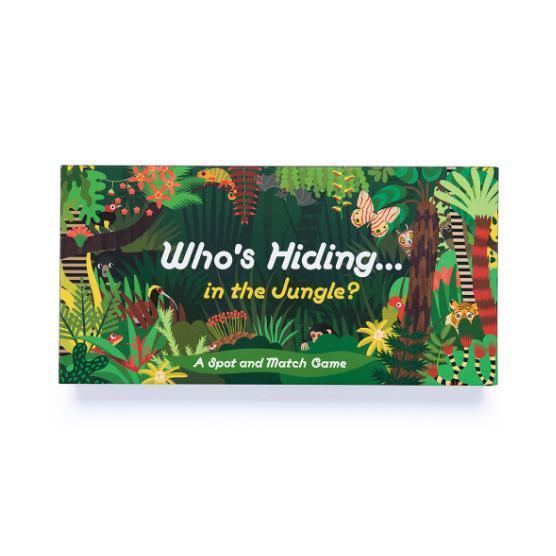 Who's Hiding In The Jungle? Spot & Match Game - Caroline Selmes | Scout & Co