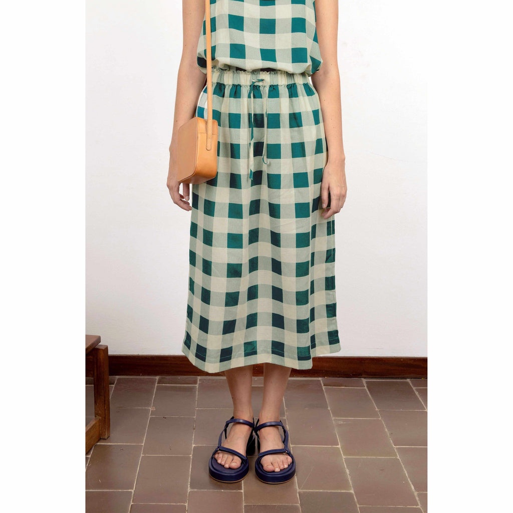 Tiny Cottons Woman - The Tiny Big Sister - Big Check skirt | Scout & Co