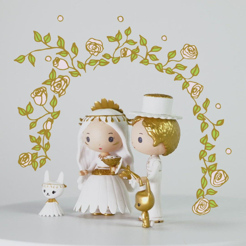 Djeco - Tinyly figurines - Marguerite & Léopold